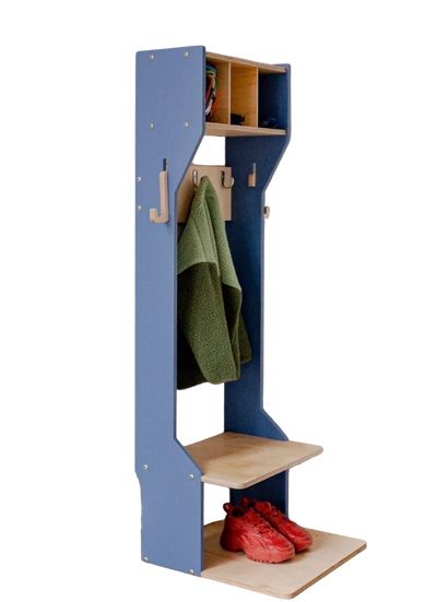 Kinder-Oberbekleidungs-Organizer | Garderobe im Eingangsbereich
