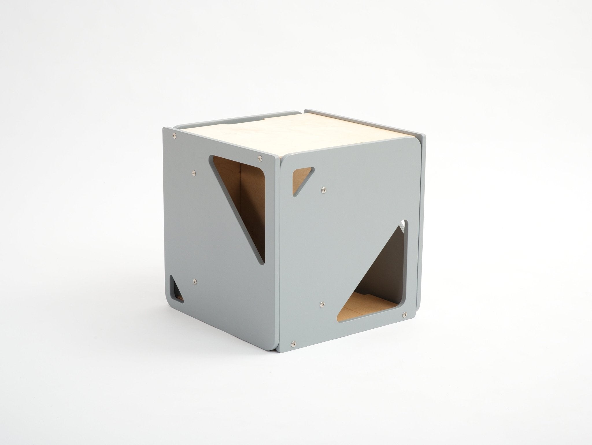 2 - in - 1 Table and Cube Chair - Duck Woodworks