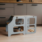 Foldable kitchen tower - Duck Woodworks