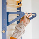Climbing Triangle - Swedish Ladder set with a slide - Duck Woodworks