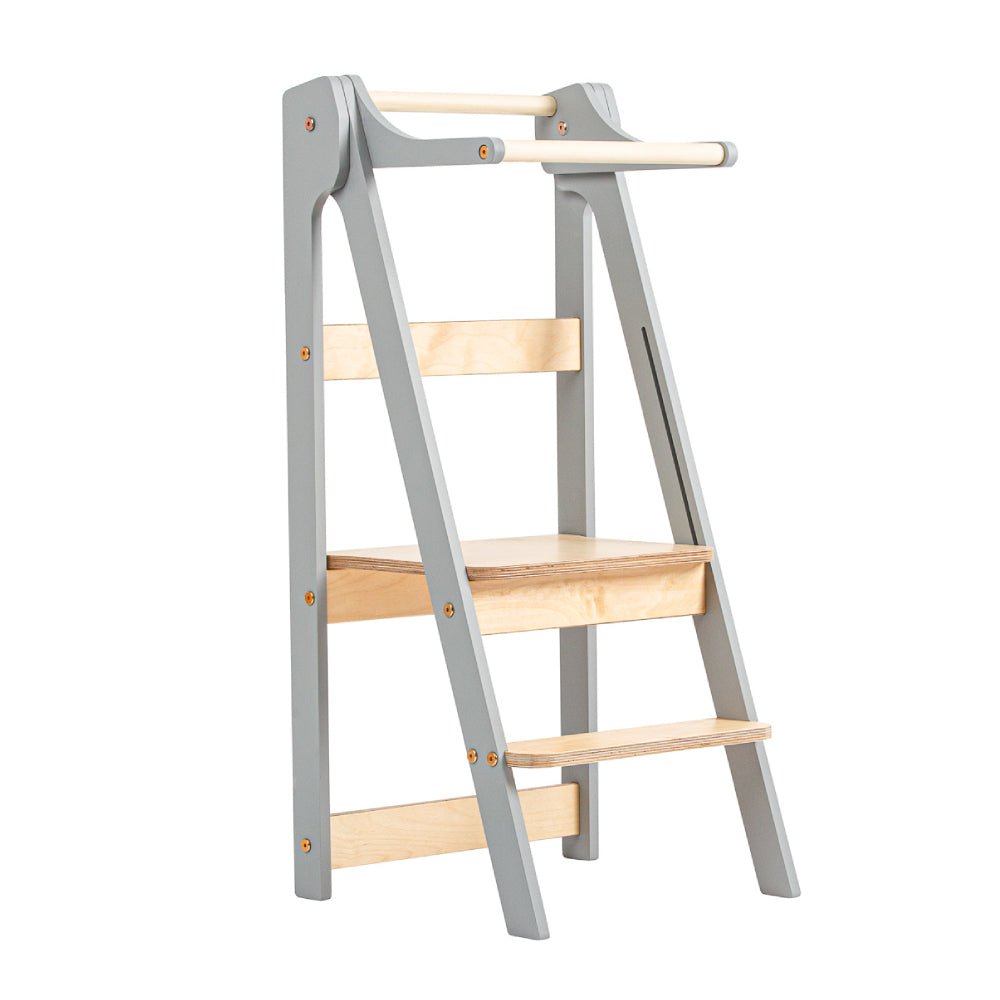 Folding Kitchen Tower - Duck Woodworks