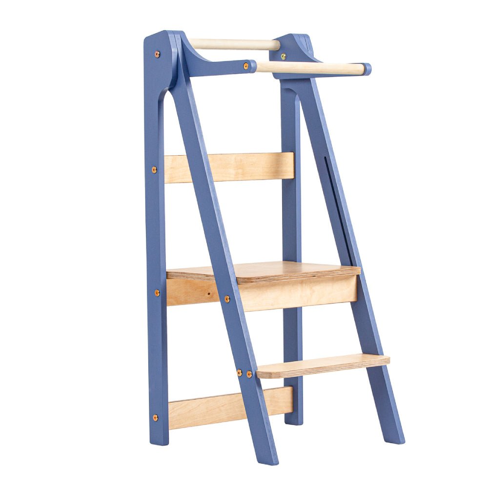 Folding Kitchen Tower - Duck Woodworks