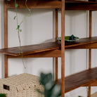 Mid Century Modern Bookcase - Duck Woodworks