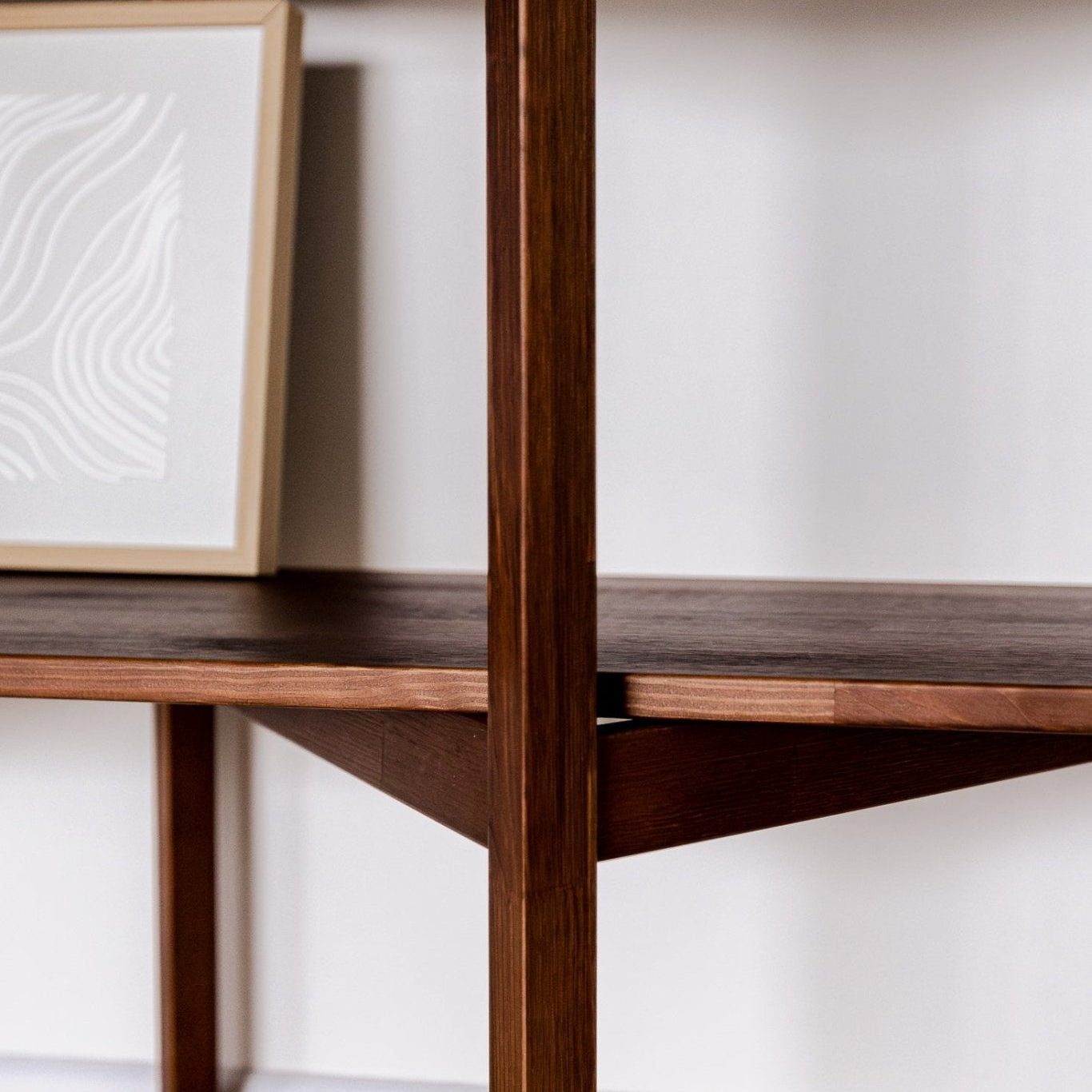 Mid Century Modern Bookcase | simple - Duck Woodworks